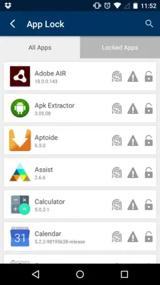 Folder Lock Advanced android App screenshot 2